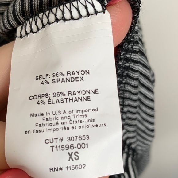 NWT | Lush | Cross Front Oversize Tee | XS - Picture 7 of 9